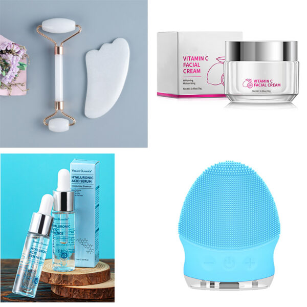 Hyaluronic Acid Face Serum Anti-Aging Shrink Pore Whitening Moisturizing Face Cream Dry Skin Care - Image 10