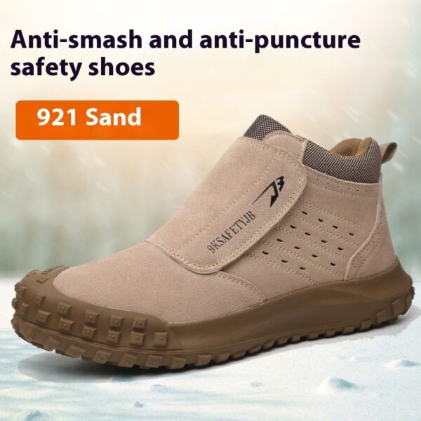 Anti Smashing And Puncture Lightweight Labor Protection Shoes - Image 2